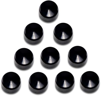 Skruvkåpor Drag Specialties Allen 5/16 svart (10-pack)