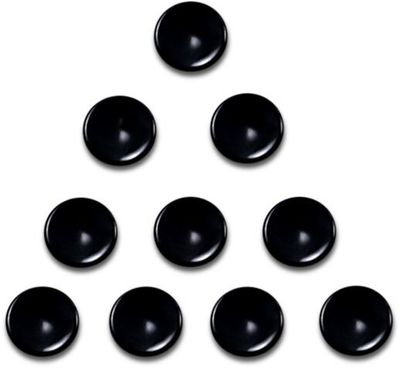 Skruvar kåpa Drag Specialties insexskalle 5/16" svart 10-pack