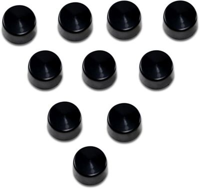 Skruvkåpor Drag Specialties Allen 3/8 svart (10-pack)