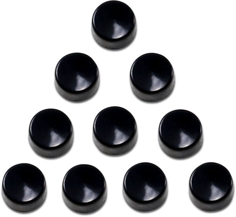Skruvkåpor Drag Specialties Hex 5/16 svart (10-pack)