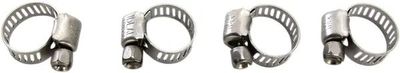 Hose Clamps 7-17mm 4-pack