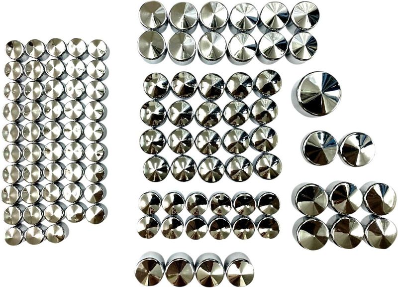 Skruvkåpssats Drag Specialties Complete H-D 17-upp 352095