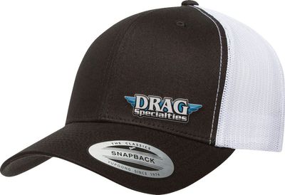 Hatt Drag Specialties mesh svart vit