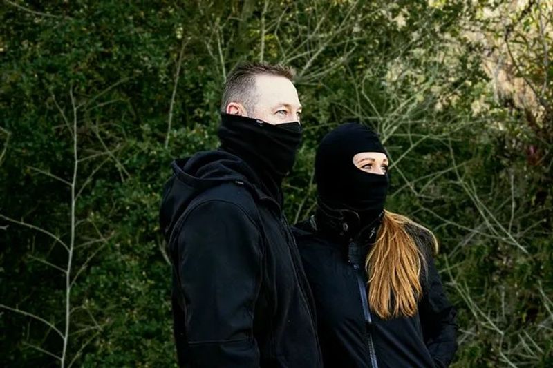 Balaklava Zan Headgear Cotton svart