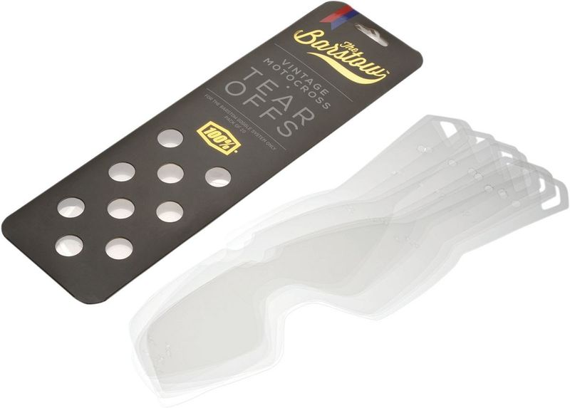 Avrivningsfilm glasögon 100% Barstow (20-pack)