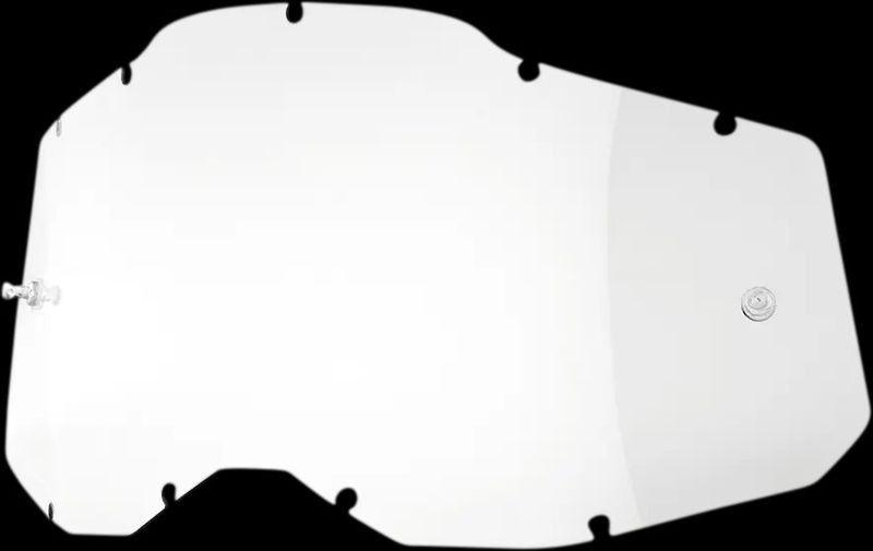 Glas glasögon 100% Accuri 2 Racecraft klar 59077-00001