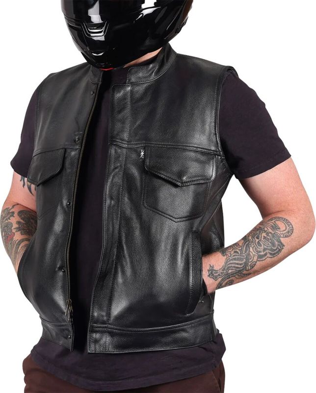 Väst Thrashin Supply Mulholland stl L läder