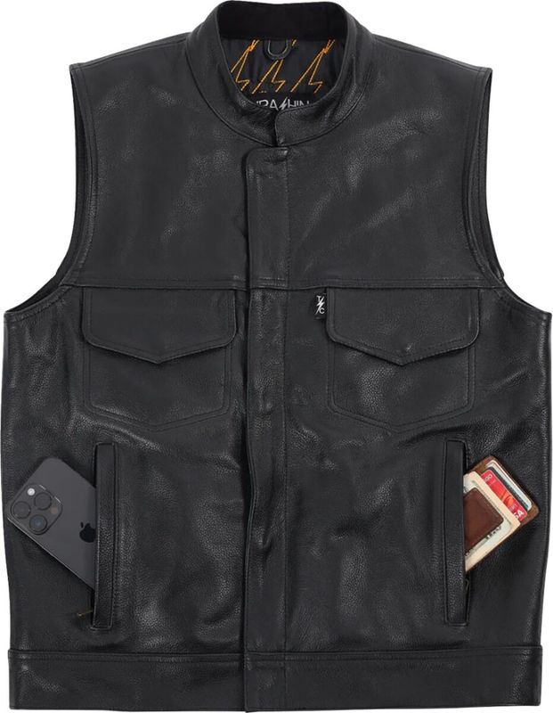 Väst Thrashin Supply Mulholland stl L läder