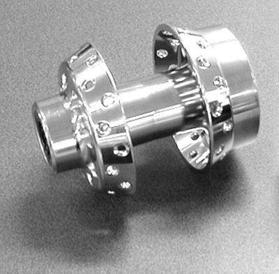 Nav 96-99 fram enkel skiva Softail/FXDWG, kromad alum.