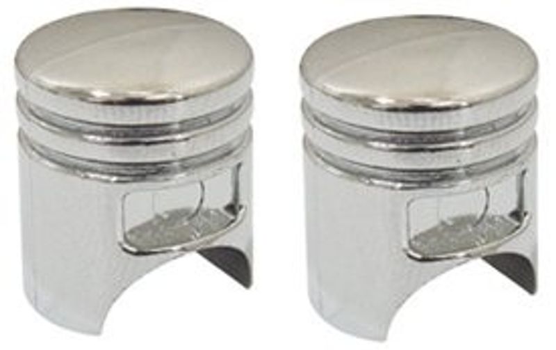 Ventilhatt, Piston, kromad