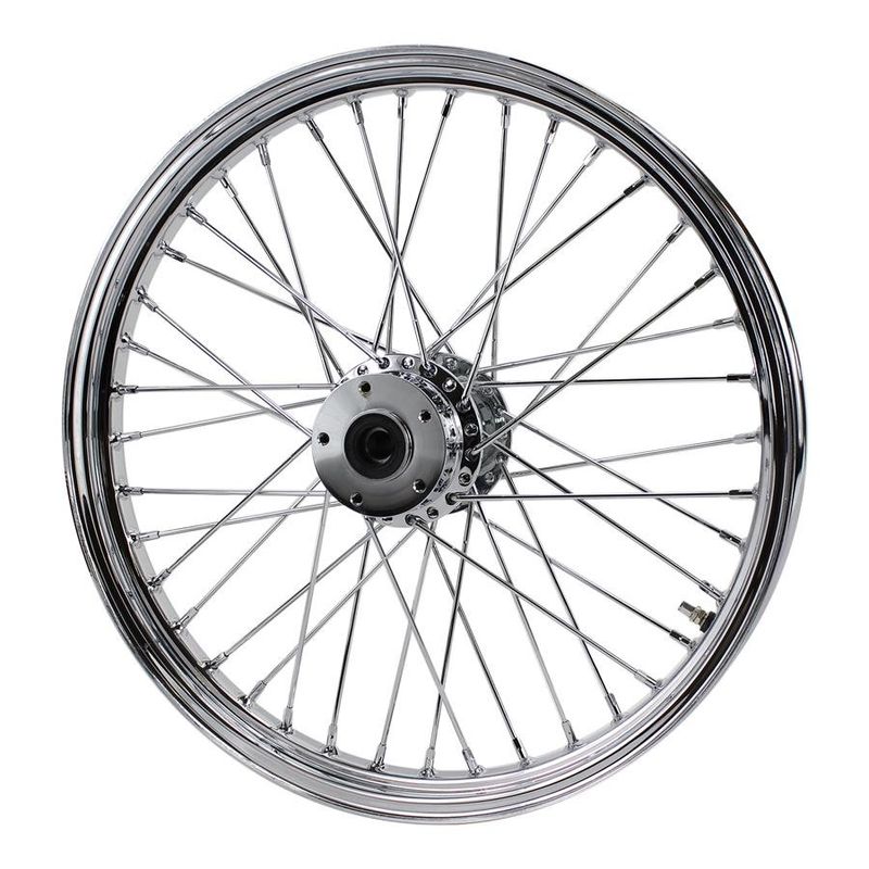 Framhjul Moto Iron 40 ekrar 21x2.15 krom FXST FXDWG 84-99