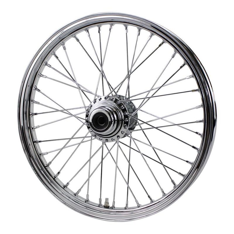 Framhjul Moto Iron 40 ekrar 21x2.15 krom FXST FXDWG 84-99