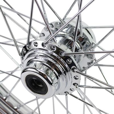 Framhjul Moto Iron 40 ekrar 21x2.15 krom FXST FXDWG 84-99
