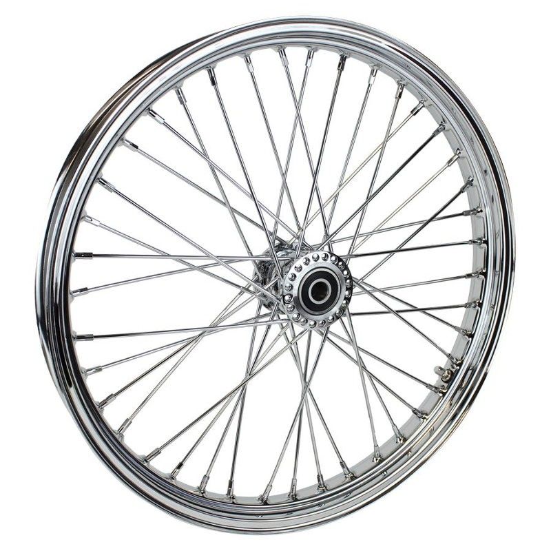Framhjul spoolnav 40 ekrar 21x2.15 krom