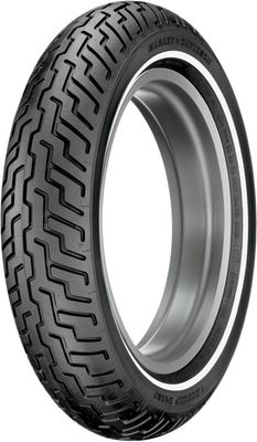 Framdäck Dunlop D402 SWS MT90B16 72H TL smal vit rand