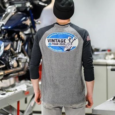 T-shirt S&S Vintage Tour 3/4-ärm