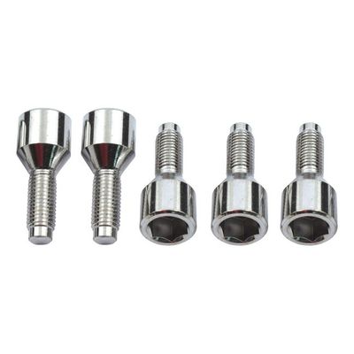 Skruv bromstrumma MCS krom Big Twin 37-72 (5-pack)