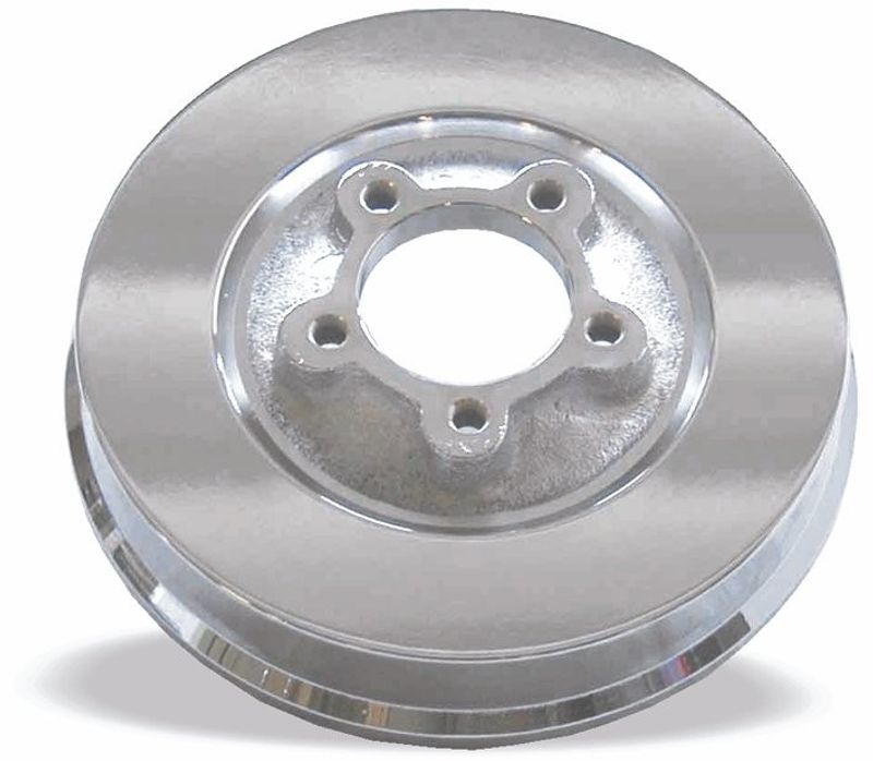 Brake drum front, chrome plated