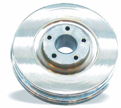 Brake drum front, chrome