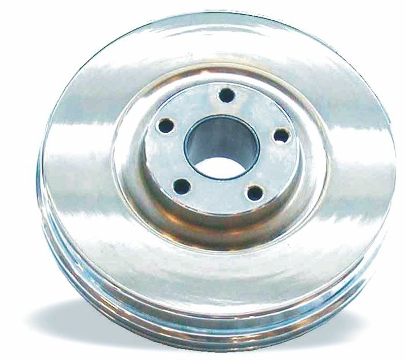 Brake drum front, chrome
