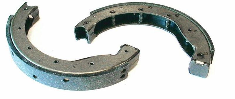 Bromsbackar Drag Specialties 06-0114SCP-BX52 Bnded organiska Sportster 77-78