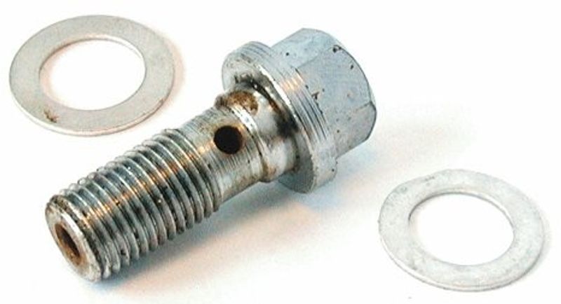 Banjoskruv Drag Specialties 24 3/8 krom stål