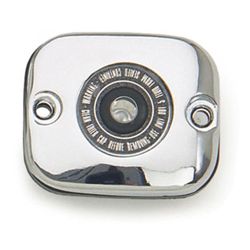 Lock huvudcylinder med siktglas MCS krom Softail, Dyna 96-05