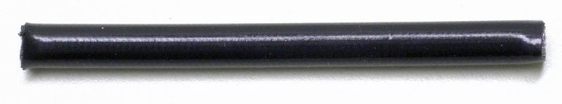 Bromsslang, metallomspunnen teflon 1/8, Med svart hölje