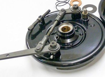 Bromsbackar trumbroms Samwel fram dubbelnock svart/parkeriserad