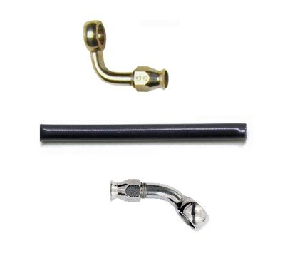 DIY Sats Bromsledning - Enkelok HD Svart, 1.5 M