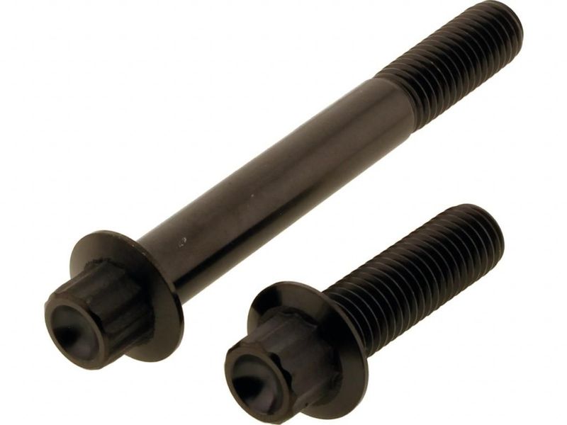 Skruvsats bromsok fram Screws4Bikes K2 titan svart