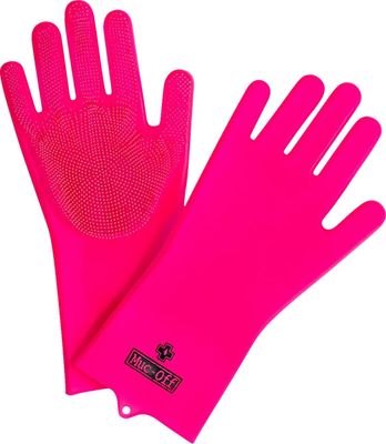 Handskar Muc-Off Scrubber stl M rosa