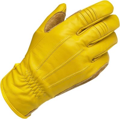 Handskar Biltwell Work guld stl S