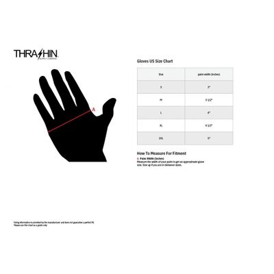 Handskar Thrashin Supply Stealth svart/röd