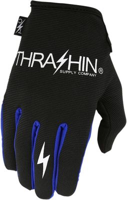 Handskar Thrashin Supply Stealth svart/blå