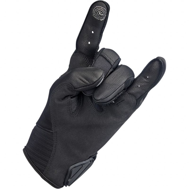 Gloves Brdgprt Blk Xs
