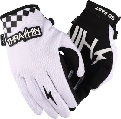 Handskar Thrashin Supply Go Fast Stealth vit
