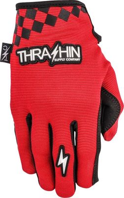 Handskar Thrashin Supply Go Fast Stealth röd