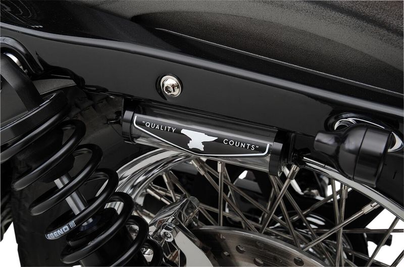 Förvaringsrör Biltwell Stash Tube svart/klar