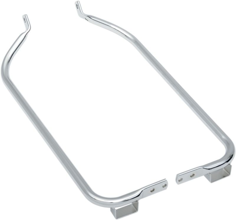 Stödfästen sidoväskor Drag Specialties krom Touring 04-08