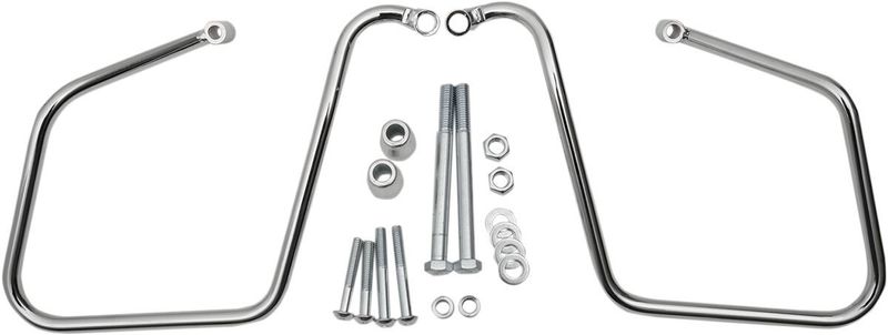 Fästen Drag Specialties krom Dyna 08-17