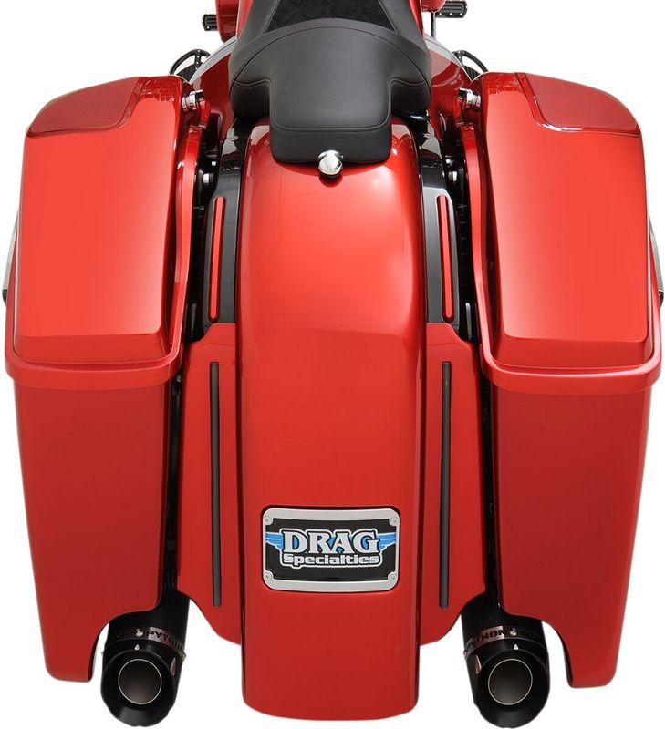 Sidoväskor Drag Specialties OEM-Style Sbag Botm RHT14-21 4" förlängd höger Touring 14-24