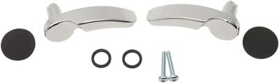 Handtagssats lock sidoväska Drag Specialties krom Touring 14-24