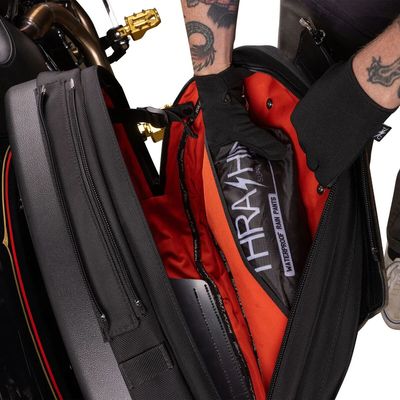 Sidoväskor Thrashin Supply Detach Dyna 96-17, Softail 18-upp
