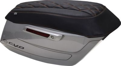Kåpor lock Mustang Mandarin diamond svart orange Touring 23-upp