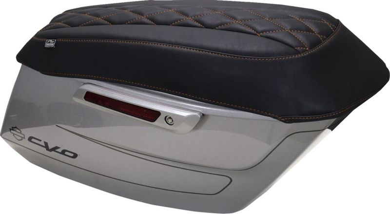 Kåpor lock Mustang Mandarin diamond svart orange Touring 23-upp
