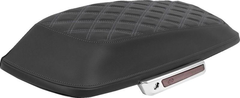 Kåpor lock Saddlemen Lattice Stitched Touring 23-upp silver