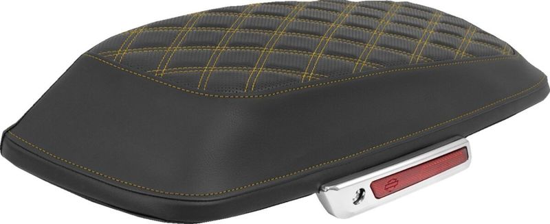 Kåpor lock Saddlemen Lattice Stitched guld Touring 23-upp L870-14-18407
