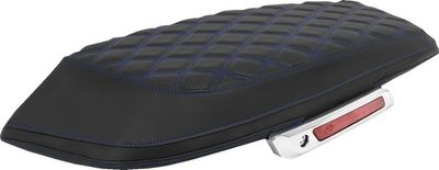 Kåpor lock Saddlemen Lattice Stitched blå Touring 23-upp L870-23-18401