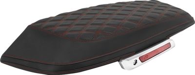 Kåpor lock Saddlemen Lattice Stitched röd Touring 23-upp L870-23-18404